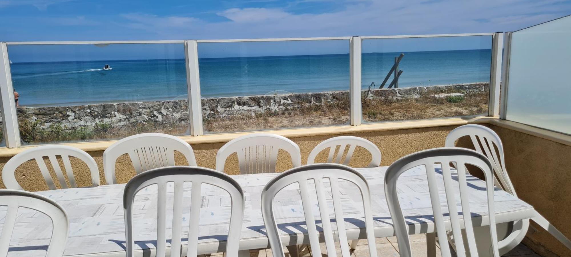 הוילה Relais Des Iles Saint Marcouf מראה חיצוני תמונה
